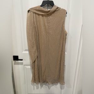 Ladies dress champagne colored with sparkles